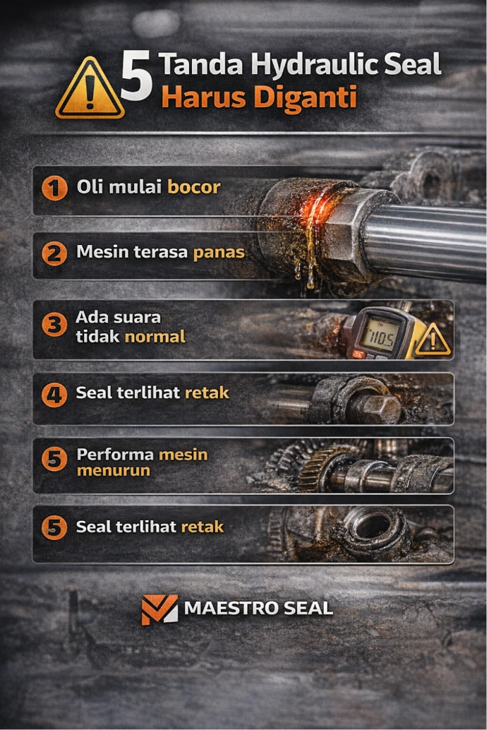 oil seal 35x52x7 nbr untuk hydraulic seal